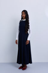 TEA V NECK PLEATED JUMPER
