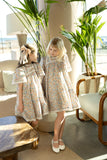 NOU NELLE VINTAGE LACED FLORAL DRESS