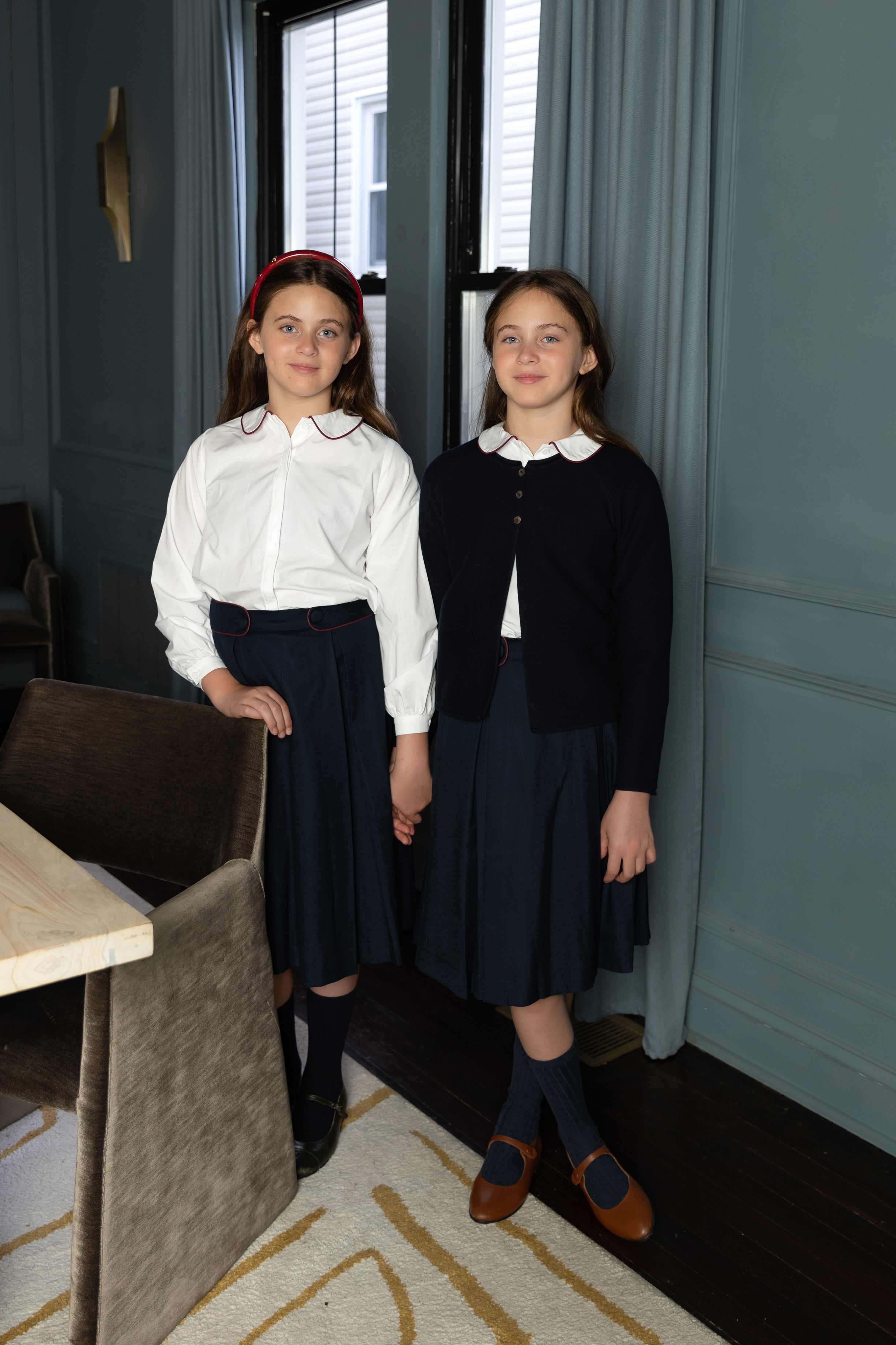NOU NELLE PIPED SKIRT