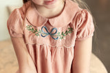 NOU NELLE SS SCALLOP EMBROIDERED DRESS