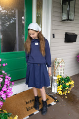 NOU NELLE 2PC LABEL TURTLENECK AND SKIRT SET