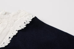 NOU NELLE CORDUROY LACE DRESS