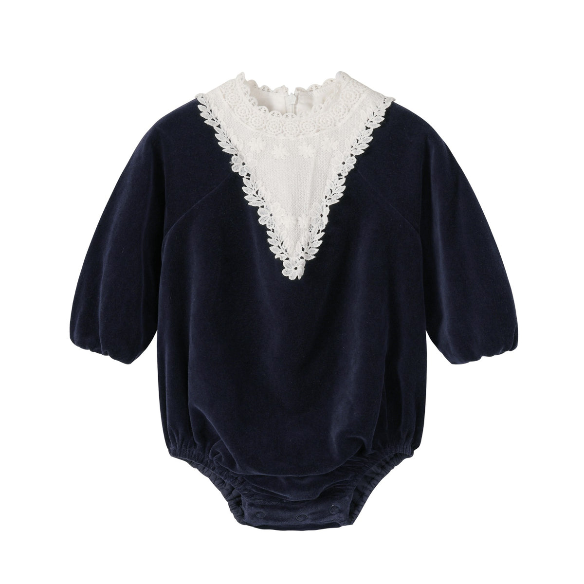 NOU NELLE CORDUROY LACE ROMPER