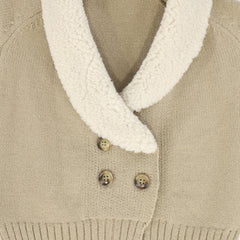 LE BOURDON KNIT SHERPA VEST