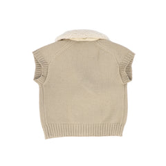 LE BOURDON KNIT SHERPA VEST