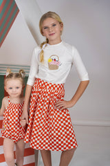 KIX PICNIC GINGHAM ROMPER