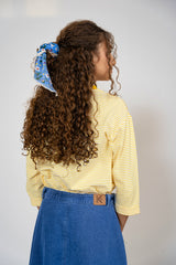 KIX TEEN SIDE BUTTON DOWN DENIM SKIRT