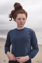 G DEGREE RAW EDGE SWEATSHIRT