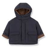 1+IN THE FAMILY 2PC REVERSIBLE BEANIE WITH PADDED HOODED JACKET