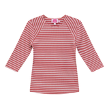 PINKY PROMISE RIB STRIPED T-SHIRT