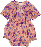 LOUIS LOUISE BAMBOLEO INDIAN FLOWER PRINT TASSLE TIE ROMPER