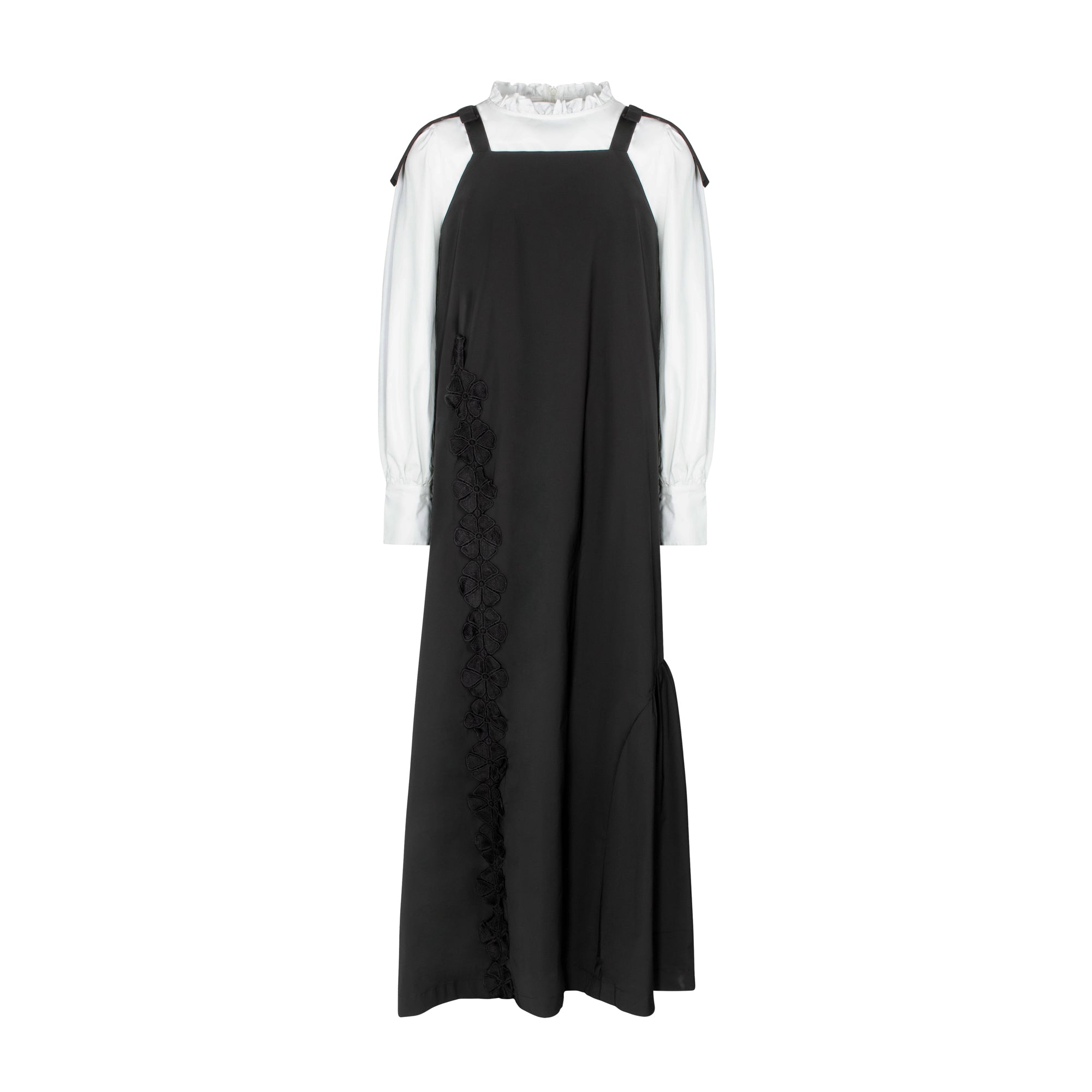 POET SADIE FUFFLE NECK BLOUSE WITH PEASANT SLEEVE