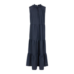 POET HAZEL TIERED RUFFLE NECK MAXI DRESS