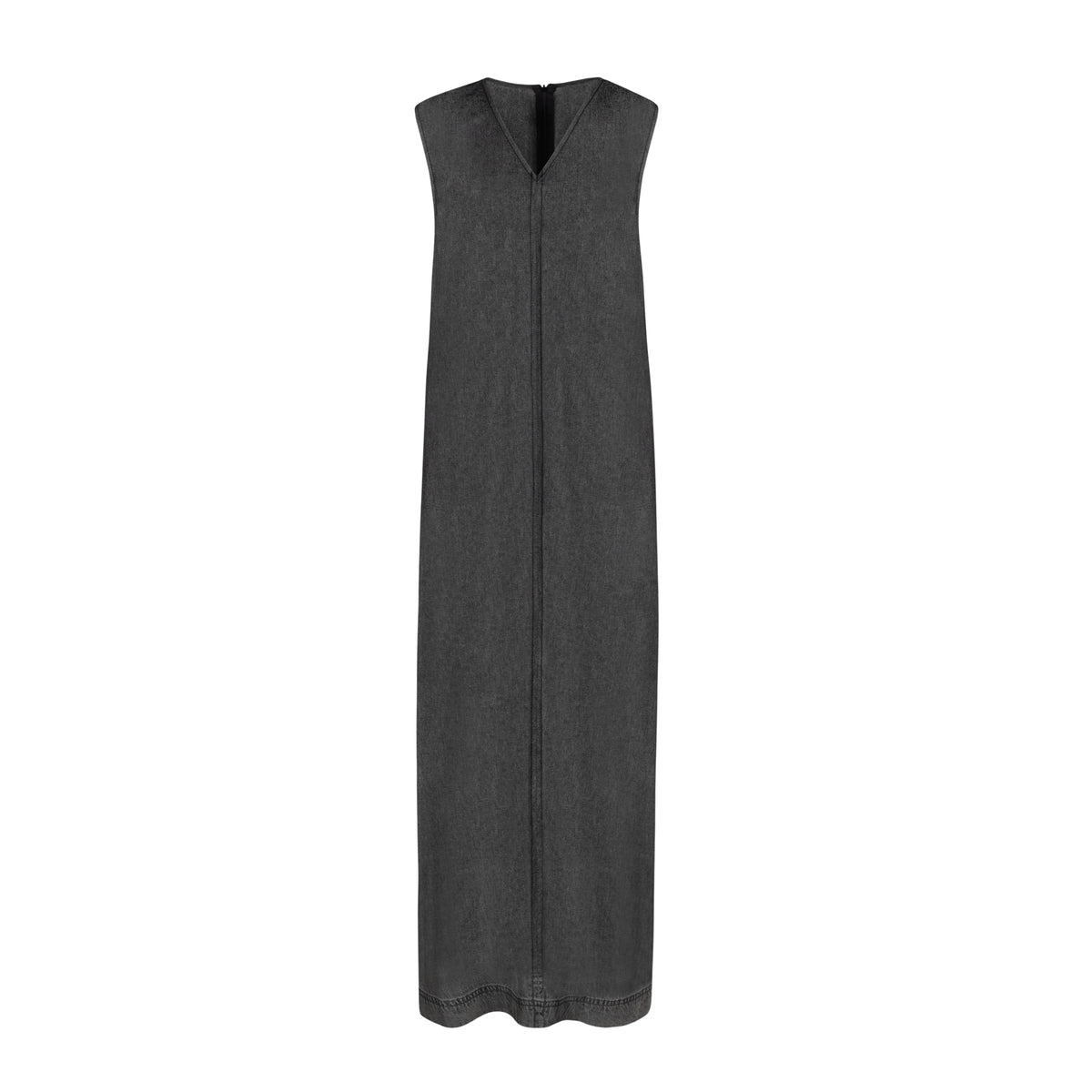 POET ARIA BLACK DENIM MAXI JUMPER