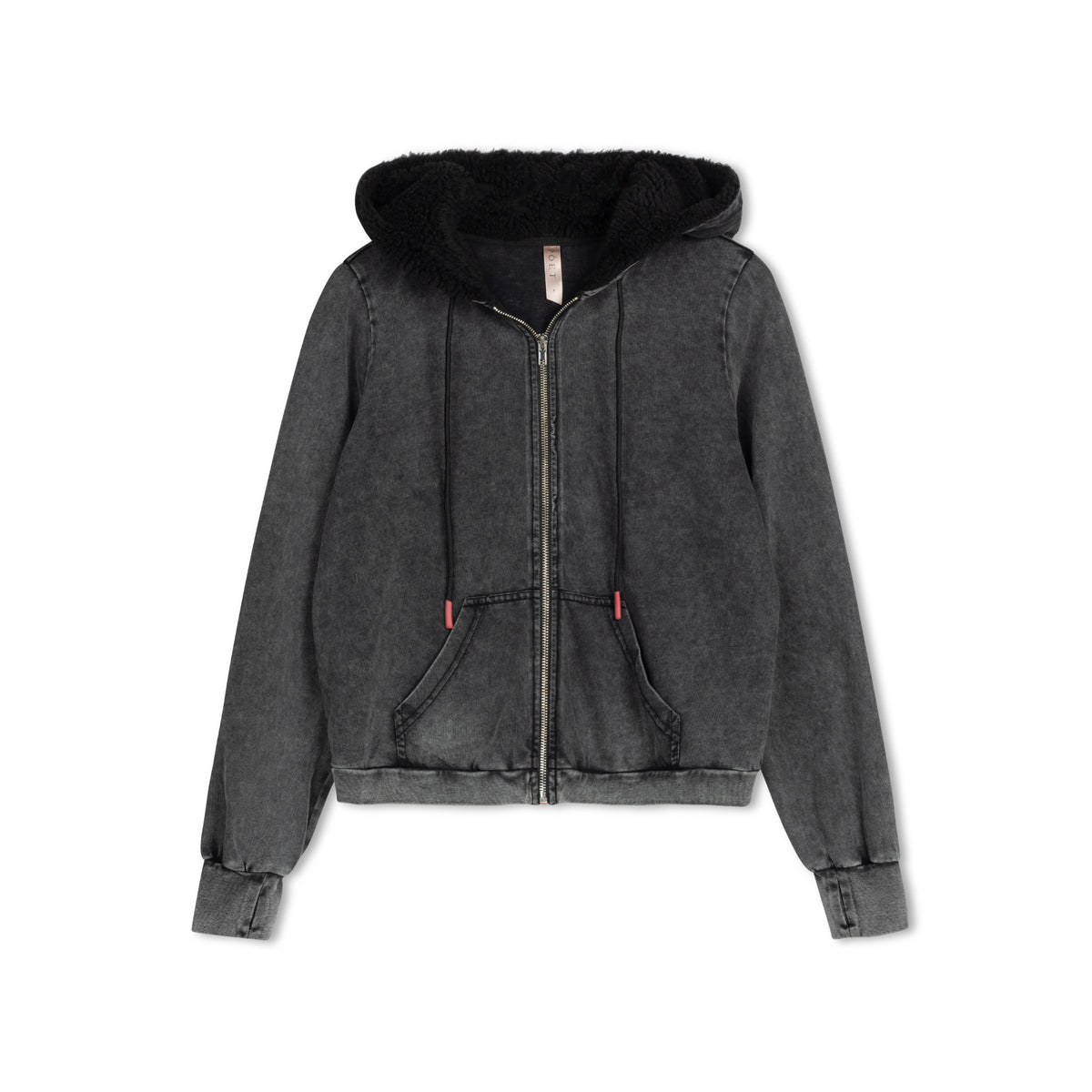 POET IRIS DENIM HOODIE TOP