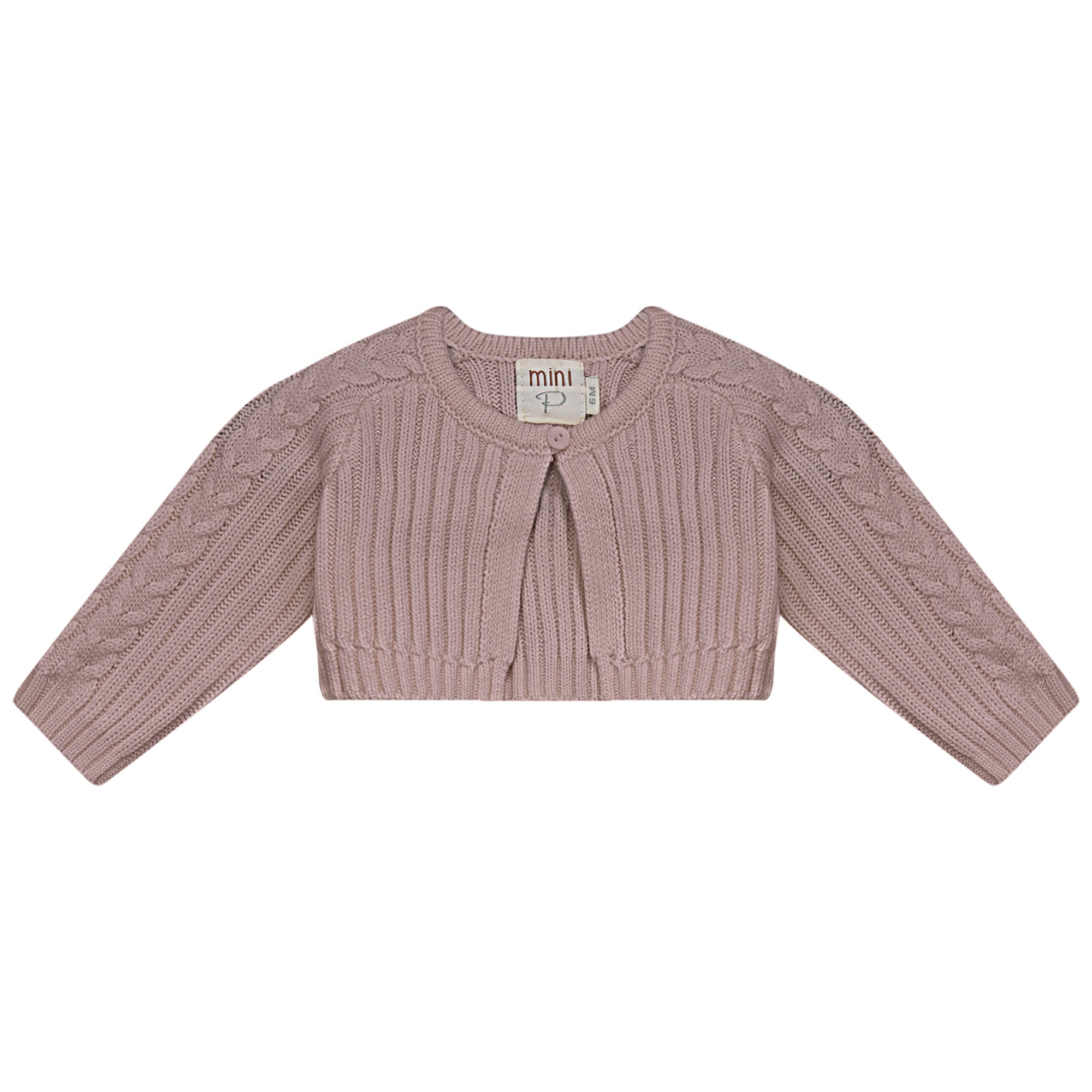 MINI P 2PC CABLE KNIT DETAIL SET
