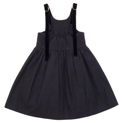 PIP+PIO VELVET STRAPS TAFFETA JUMPER