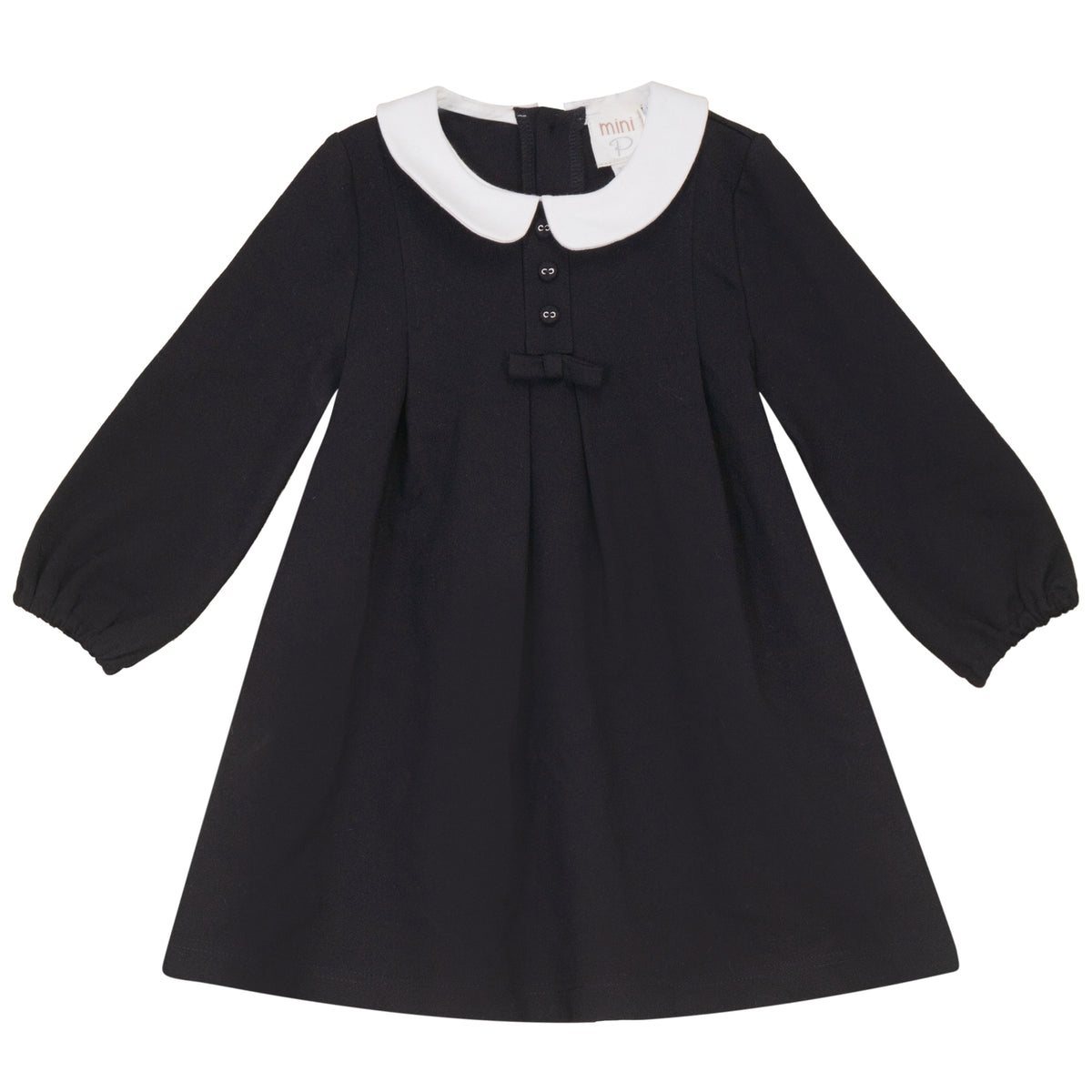 MINI P PONTE BOW DETAIL DRESS