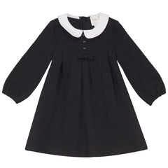 MINI P PONTE BOW DETAIL DRESS
