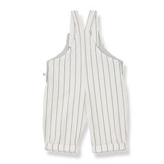 1+ IN THE FAMILY PALAMOS STRIPE FRONT POCKET OVERALL