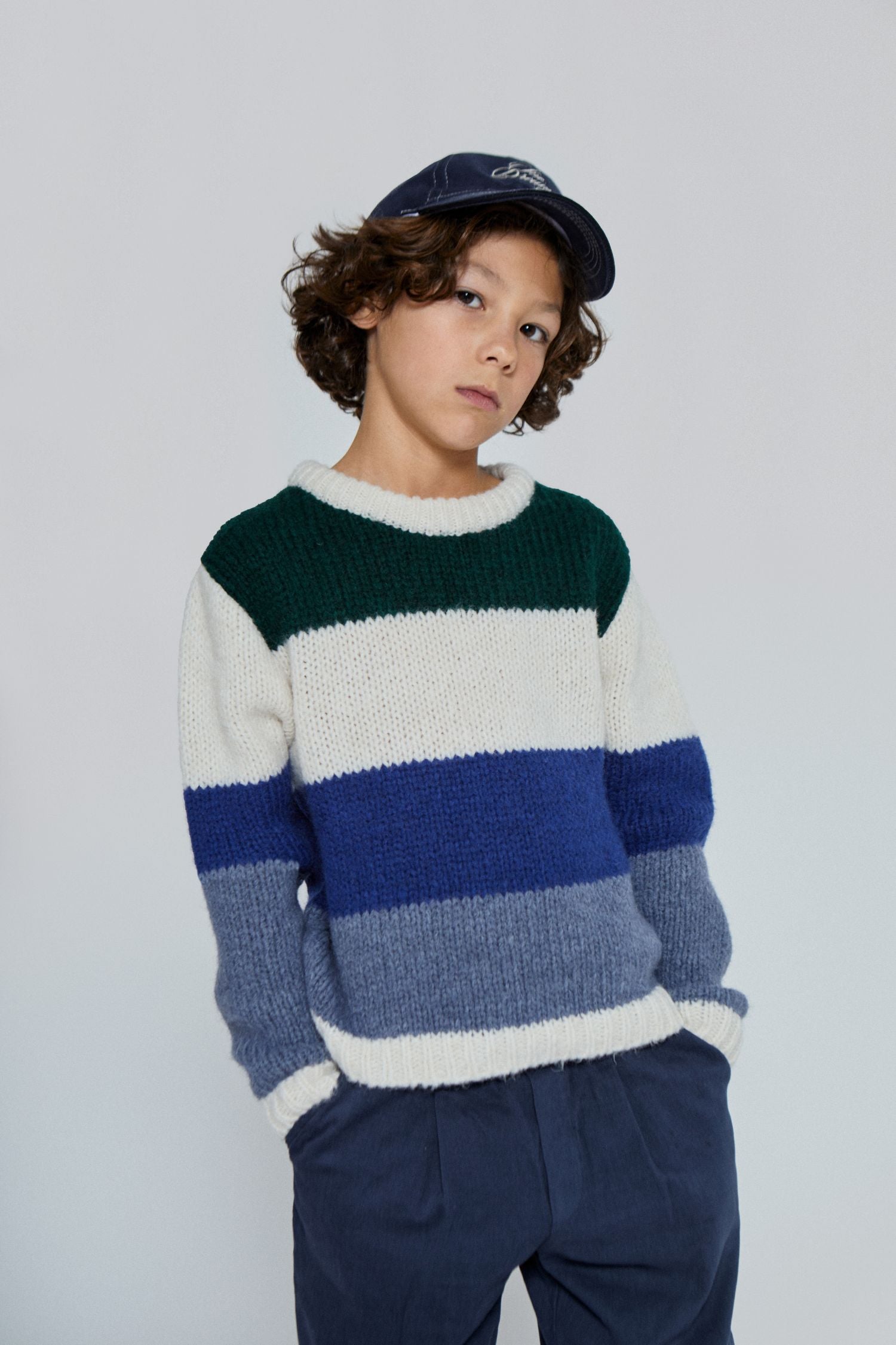 MIPOUNET STRIPED SWEATER