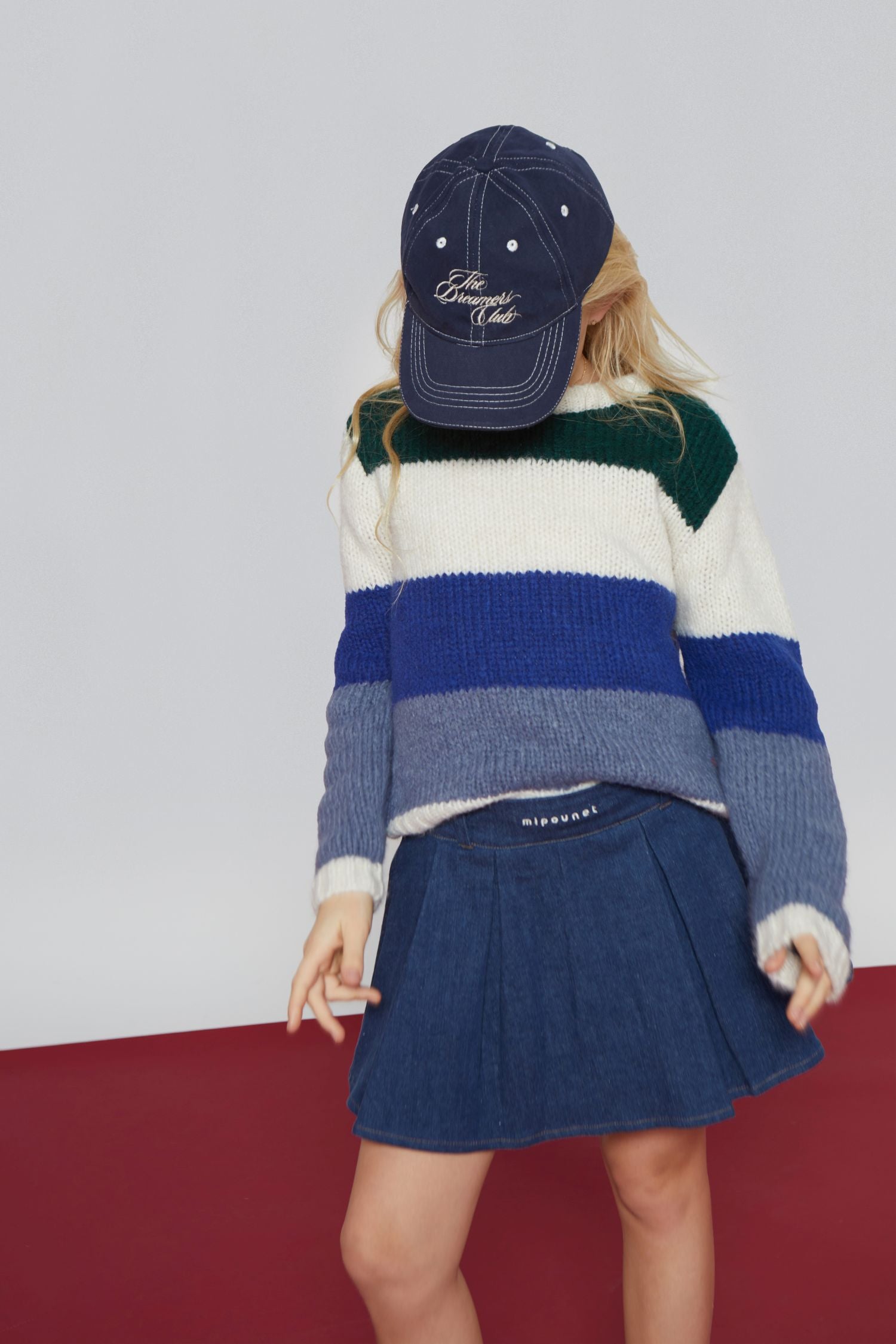 MIPOUNET STRIPED SWEATER