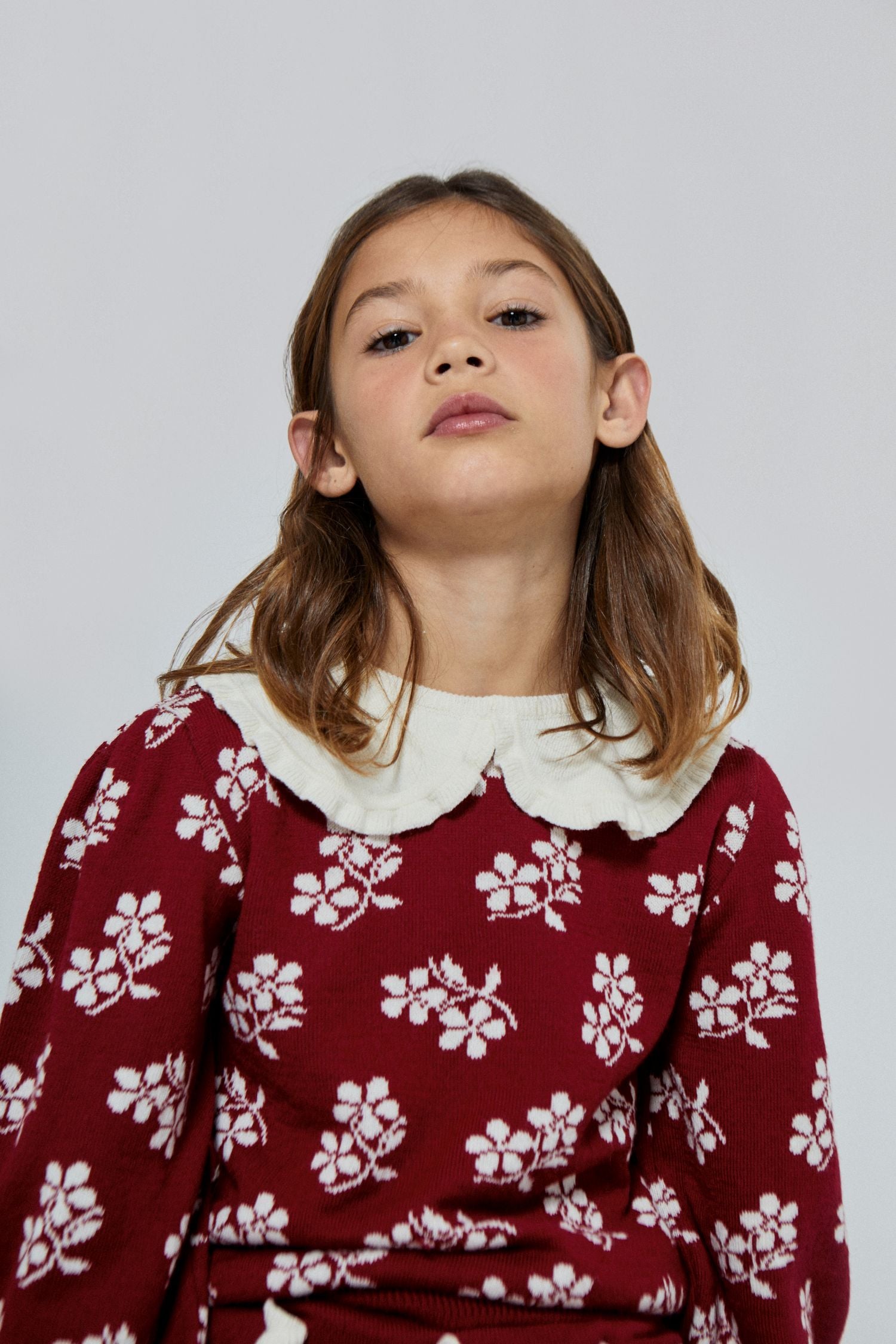 MIPOUNET FLOWER SWEATER