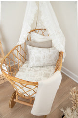 PETITE BELLE 2PC BASSINET SHEET