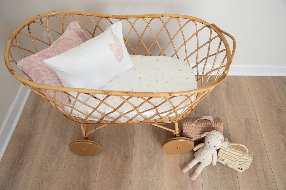 PETITE BELLE 2PC BASSINET SHEET