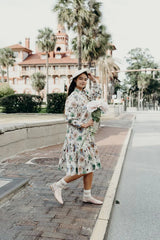SWEET THREADS TULA FLORAL DRESS