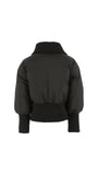 PHILOSOPHY FOLD OVER COLLAR ZIP UP JACKET