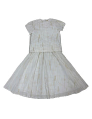 ALITSA 2PC LACE TRIM DETAIL TOP WITH SKIRT