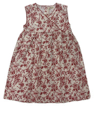 BABE AND TESS JULIE FLORAL PRINT MIDI JUMPER