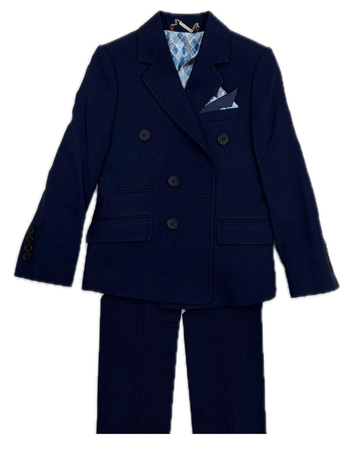 BERGAMO DOUBLE BREASTED 6 BUTTON SUIT