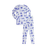 LITTLE PARNI 2PC TOILE PAJAMAS