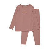 LIL LEGS PJ CROWN LOUNGE SET