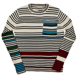 PRAIRIE CARMEN POCKET STRIPED TOP