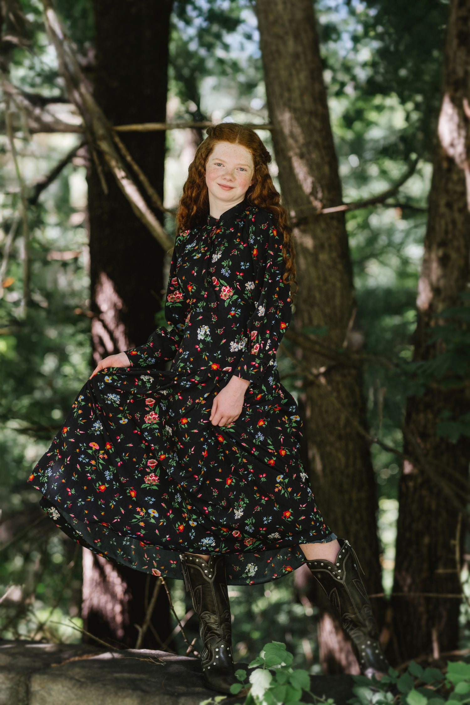 PRAIRIE ANITA FLORAL DRESS