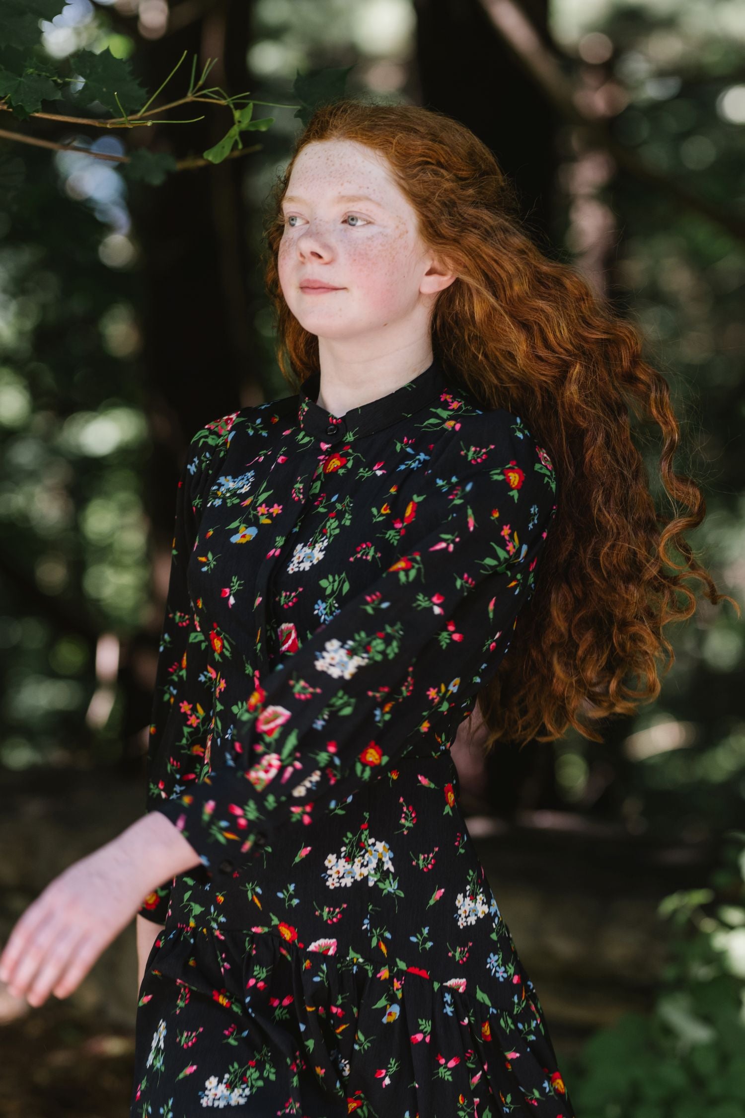 PRAIRIE ANITA FLORAL DRESS