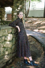 PRAIRIE LILAC PRINTED DRESS