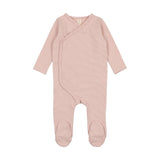 LILETTE 2PC PINSTRIPE FOOTIE SET