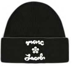 MARC JACOBS LOGO AND FLOWER PULL ON HAT