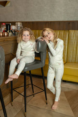 BEE & DEE 2PC ORGANIC PAPER PRINT PAJAMAS
