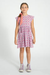 PIUPIUCHICK ALLOVER CHERRIES DRESS