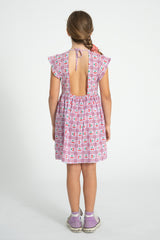PIUPIUCHICK ALLOVER CHERRIES DRESS