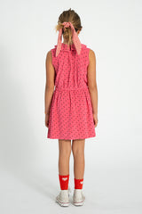 PIUPIUCHICK ALLOVER HEARTS PRINT COLLAR JUMPER
