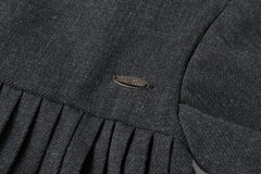 NOU NELLE PLEATED BUTTON DRESS