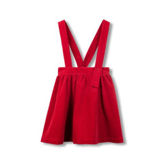 WYNKEN 2PC STRIPED ROLL NECK TOP WITH PINAFORE JUMPER