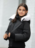 PRAMIE RABBIT FUR TRIM JACKET