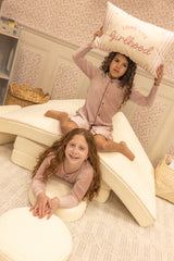 BEE & DEE 2PC PRIM TRIM VELOUR LOUNGEWEAR